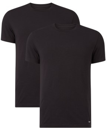 Nike 2P Everyday Essentials Cotton Stretch T-shirt Svart bomull Large Herr