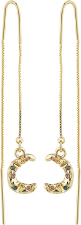 Remy Recycled Chain Earrings Ørestickere Smykker Gold Pilgrim