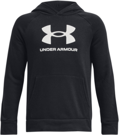 Ua Rival Fleece Bl Hoodie Sport Sweatshirts & Hoodies Hoodies Black Under Armour