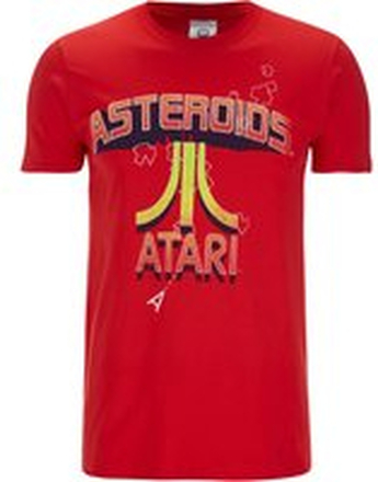 Atari Men's Asteroids Atari Vintage Logo T-Shirt - Red - M