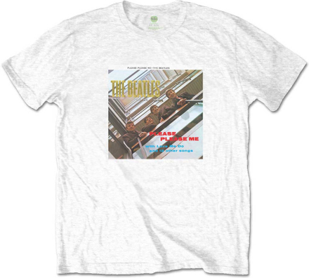 The Beatles: Unisex T-Shirt/Please Please Me Gold (Foiled) (XX-Large)