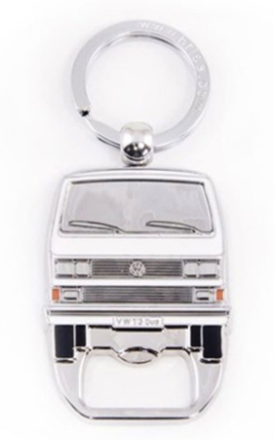 Volkswagen T3 Bus Key Ring Bottle Opener White