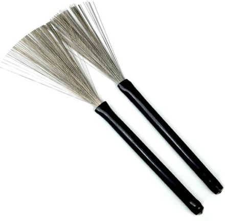 Trophy Drum Brushes Rubber “Snap Out” Style