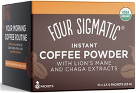 Instant Coffee Mix Lion's Mane & Chaga 10 stk/pakke