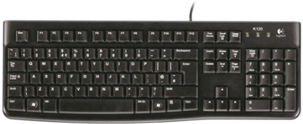 Logitech K120 - Tastatur - Russisk Kabling Tastatur