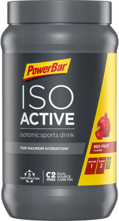 PowerBar ISOACTIVE Sportsdryck Red Fruit, 5 electrolytes, 1320 gram