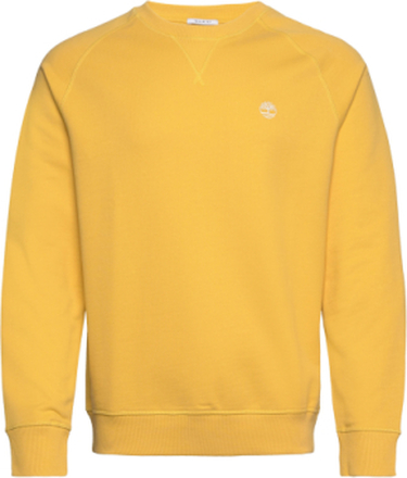 Exeter River Loopback Crew Neck Sweatshirt Mimosa Designers Sweatshirts & Hoodies Sweatshirts Yellow Timberland