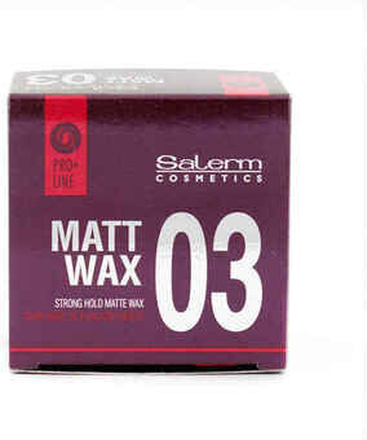 Voks med stærk fiksering Salerm Proline 03 Matt Wax Salerm (50 g) (50 ml)