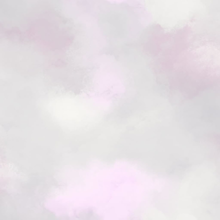 Noordwand Good Vibes Tapet Paint Clouds rosa och grå