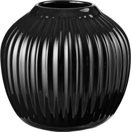 Kähler Hammershøi vase 13 cm, svart