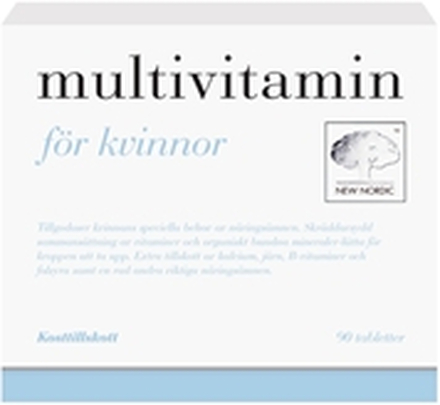 Multivitamin till kvinnor 90 tabletter