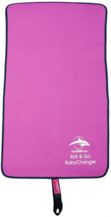 Konfidence verschoningsmat Roll & Go 70 cm neopreen roze