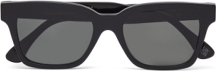 America Black Accessories Sunglasses D-frame- Wayfarer Sunglasses Black RetroSuperFuture