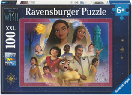 Disney Wish 100P Toys Puzzles And Games Puzzles Classic Puzzles Multi/patterned Ravensburger