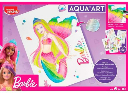 Målarbilder Maped Aqua'Art Barbie