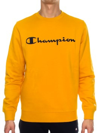 Champion Classics Men Crewneck Sweatshirt Sennepsgul Large Herre