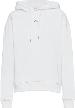 Hanger Hoodie Tops Sweatshirts & Hoodies Hoodies White Hanger By Holzweiler