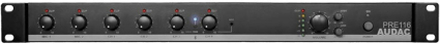 Audac PRE116 6-kanaals mixer met BT