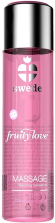 Fruity Love Massage Sparkling Strawberry Wine 60ml Massageolie