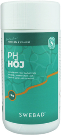Vattenvårdskemikalier pH-höj för Spabad 1 kg Swebad