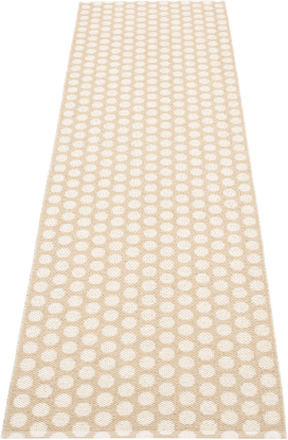 Pappelina Noa gulvteppe 70 cm x 250 cm, beige/vanilla