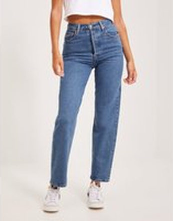 Levi's - Straight leg jeans - Indigo - Ribcage Straight Ankle Jazz Po - Jeans