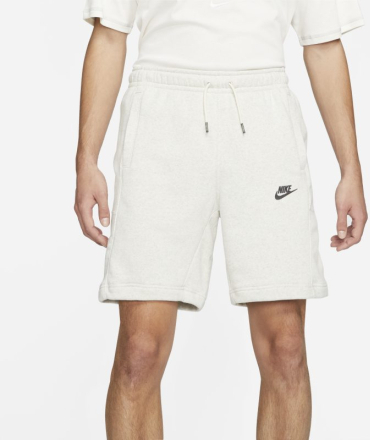 Nike Sportswear Men's Fleece Shorts - White