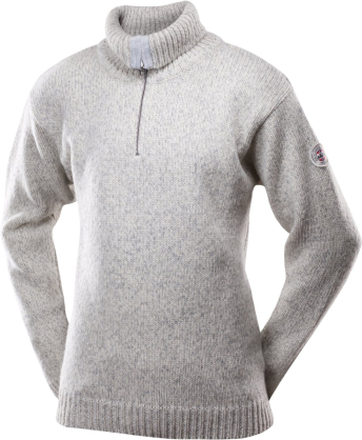 Devold Nansen Sweater Zip Neck GREY MELANGE Långärmade vardagströjor XXL