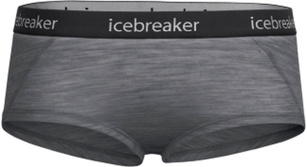 Icebreaker Women's Sprite Hot Pants GRITSTONE HTHR-013 Underkläder XL