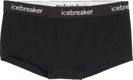 Icebreaker Women's Sprite Hot Pants Black/Black Underkläder XS