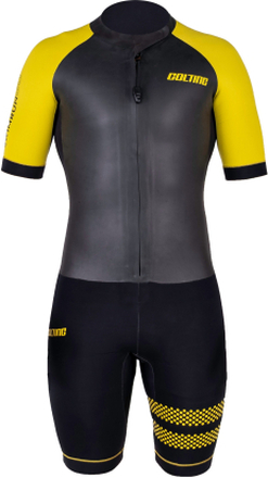 Colting Wetsuits Men's Swimrun Go Black/Yellow Simdräkter S
