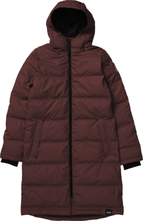Tretorn Women's Lumi Coat Brown Plum Syntetisk parkas XL