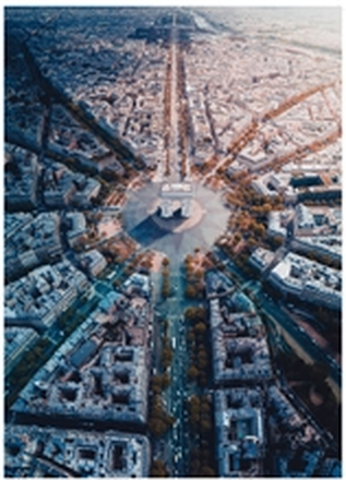 Puslespill 1000 Deler Paris From Above