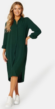 BUBBLEROOM Matilde Shirt Dress Dark green XS