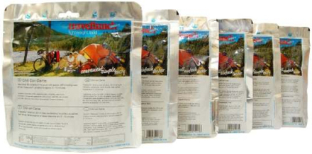 Travellunch Travellunch 6 Pack 'meal-mix' Meals With P NoColour Friluftsmat OneSize