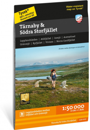 Calazo förlag Tärnaby & Södra Storfjället 1:50.000 NoColour Litteratur OneSize