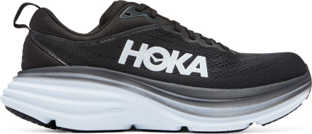 Hoka Hoka Women's Bondi 8 Black / White Träningsskor 39 1/3