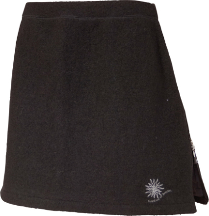 Ivanhoe Women's Bim Short Skirt Windbreaker Black Skjørt 38