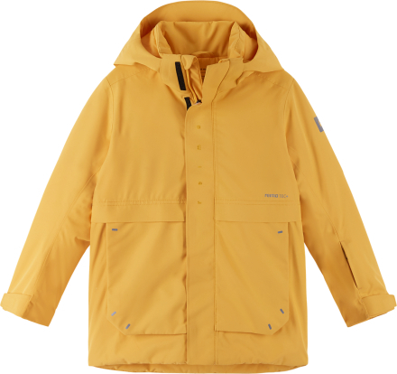 Reima Kids' Reimatec Winter Jacket Kulkija 2.0 Amber Yellow 2650 Syntetfyllda parkas 158