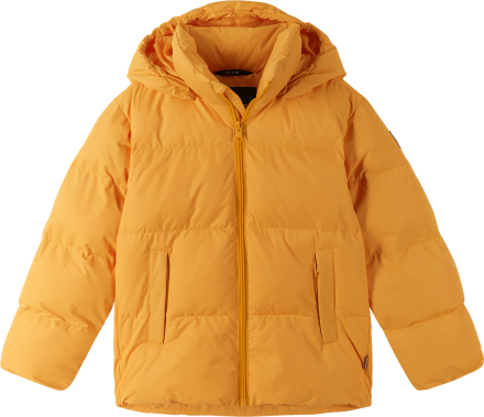 Reima Kids' Down Jacket Teisko Radiant orange 2450 Varmefôrede jakker 158 cm