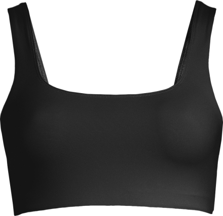 Casall Women's Square Neck Bikini Top Black Badetøy 42