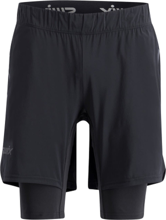 Swix Men's Pace Hybrid Shorts Black Treningsshorts M