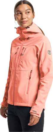Tenson Women's TXlite Softshell Jacket Guava Glow Ufôrede jakker S