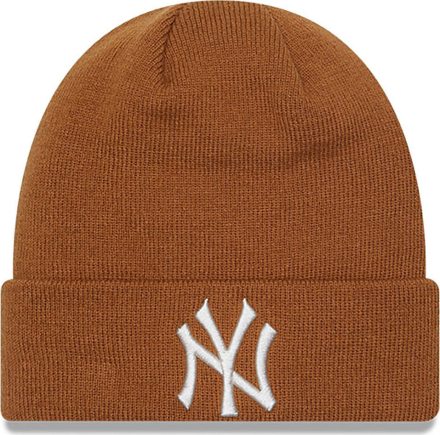 New Era New York Yankees League Essential Cuff Knit Beanie Hat Tpnstn Luer OneSize
