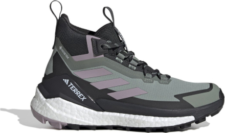 Adidas Adidas Women's TERREX Free Hiker GORE-TEX 2.0 Hiking Shoes Silgrn/Prlofi/Carbon Friluftsstøvler 39 1/3