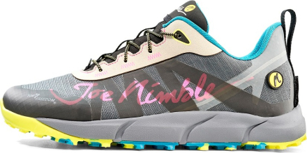Joe Nimble Women's NimbleToes Trail Addict Tinted Neon Løpesko 38