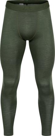 Urberg Men's Selje Merino-Bamboo Pants Kombu Green Underställsbyxor XL