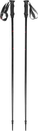 Gridarmor Hafjell Ski Pole Black/Ribbon Red Alpinstaver 120 cm