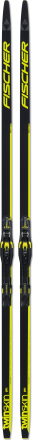 Fischer Twin Skin Pro Black/Yellow Langrennski 187 Stiff (60-70kg)
