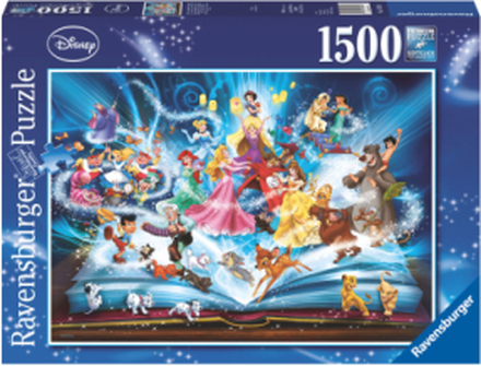 Disney's Magical Storybook 1500P Toys Puzzles And Games Puzzles Classic Puzzles Multi/patterned Ravensburger